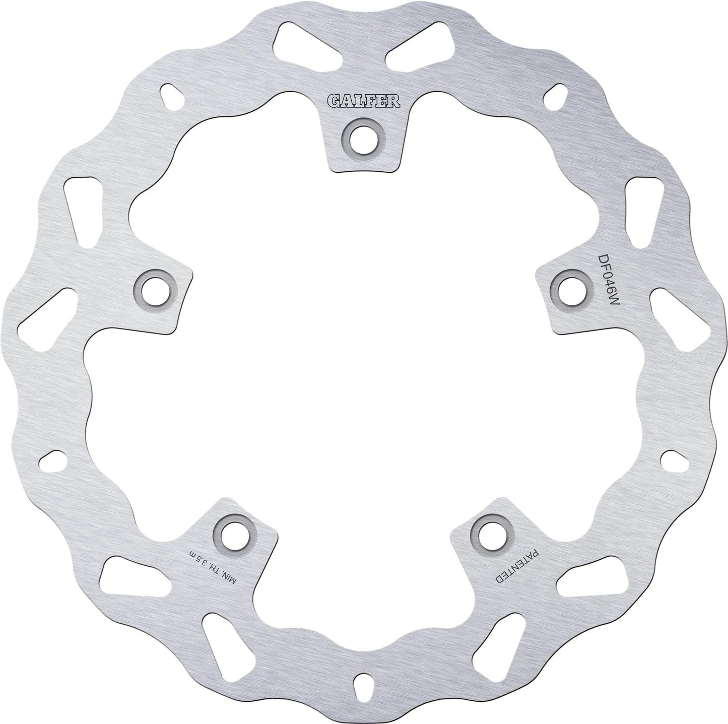 Galfer Golf Bremsscheibe DF046 Rotor Bremsscheiben Starr