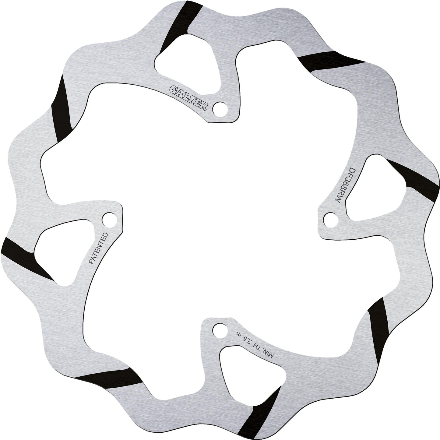 Galfer Golf Bremsscheibe DF368 Rotor Bremsscheiben Starr gerillt