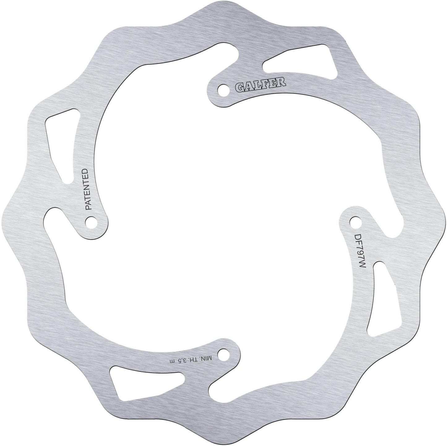 Galfer Wave-Bremsscheibe DF797 Rotor DF797 Typ W Offrod starr
