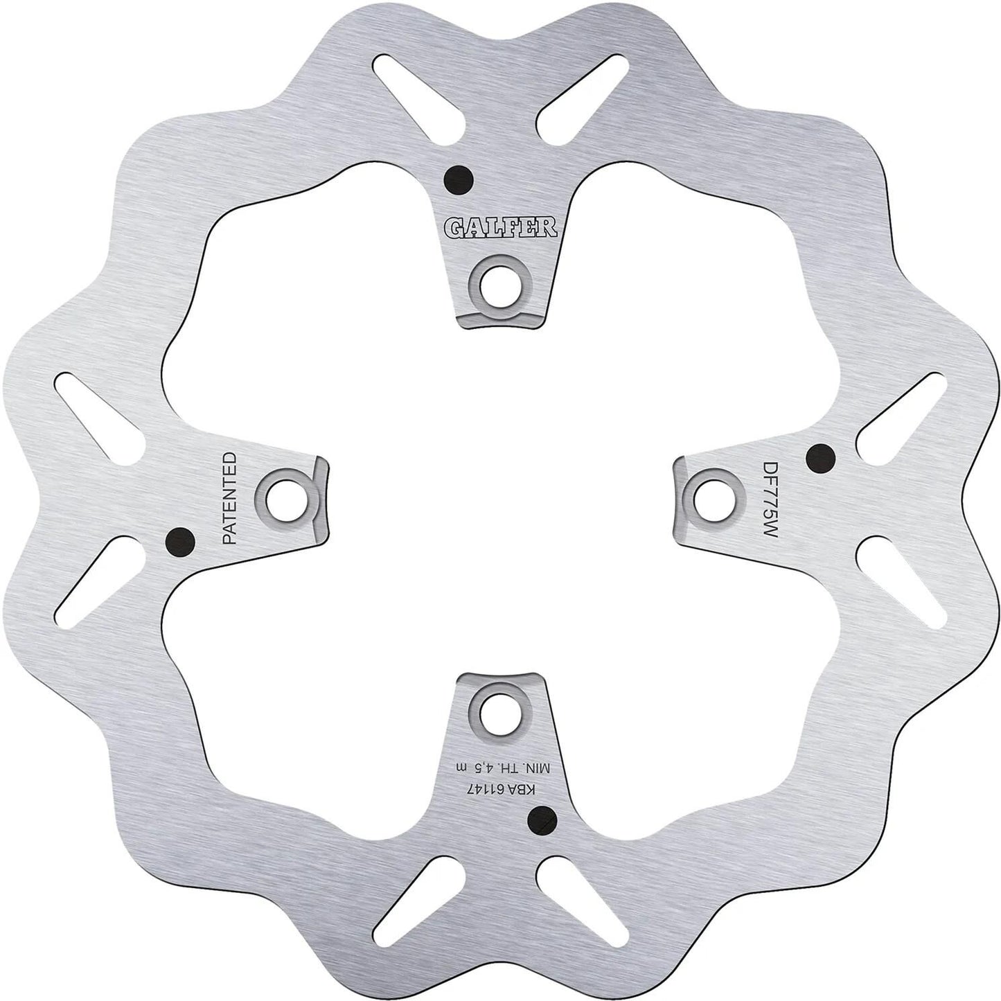 Galfer Wave-Bremsscheibe DF775 Rotor DF775 Typ W starr