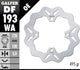 Galfer Golf Bremsscheibe DF193 Rotor DF193 Typ WA starr