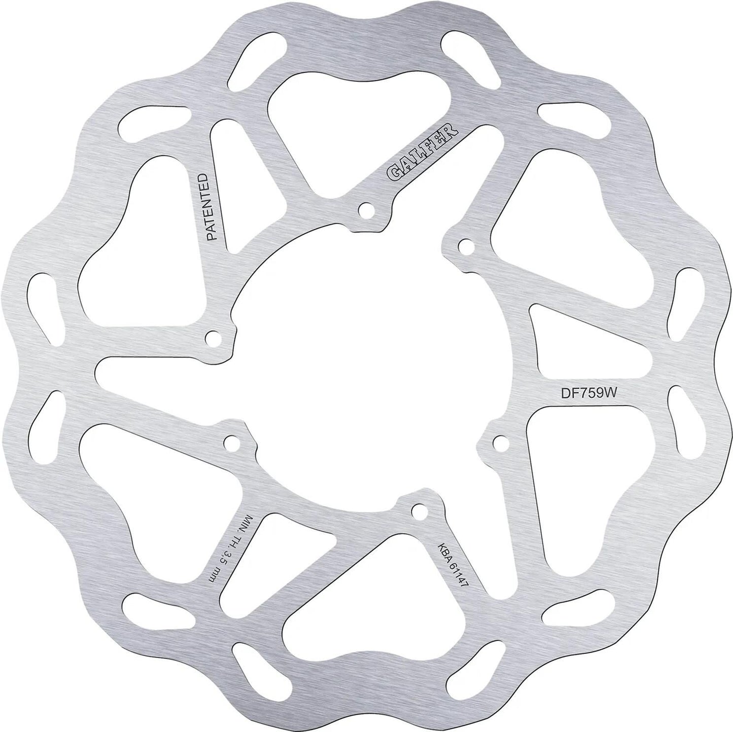 Galfer Wave-Bremsscheibe DF759 Rotor DF759 Typ W starr