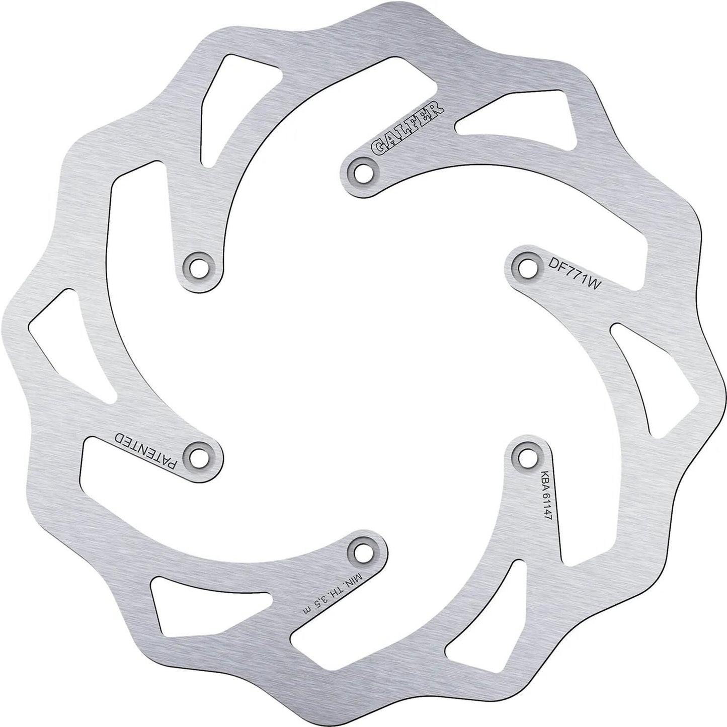 Galfer Wave-Bremsscheibe DF771 Rotor DF771 Typ W starr