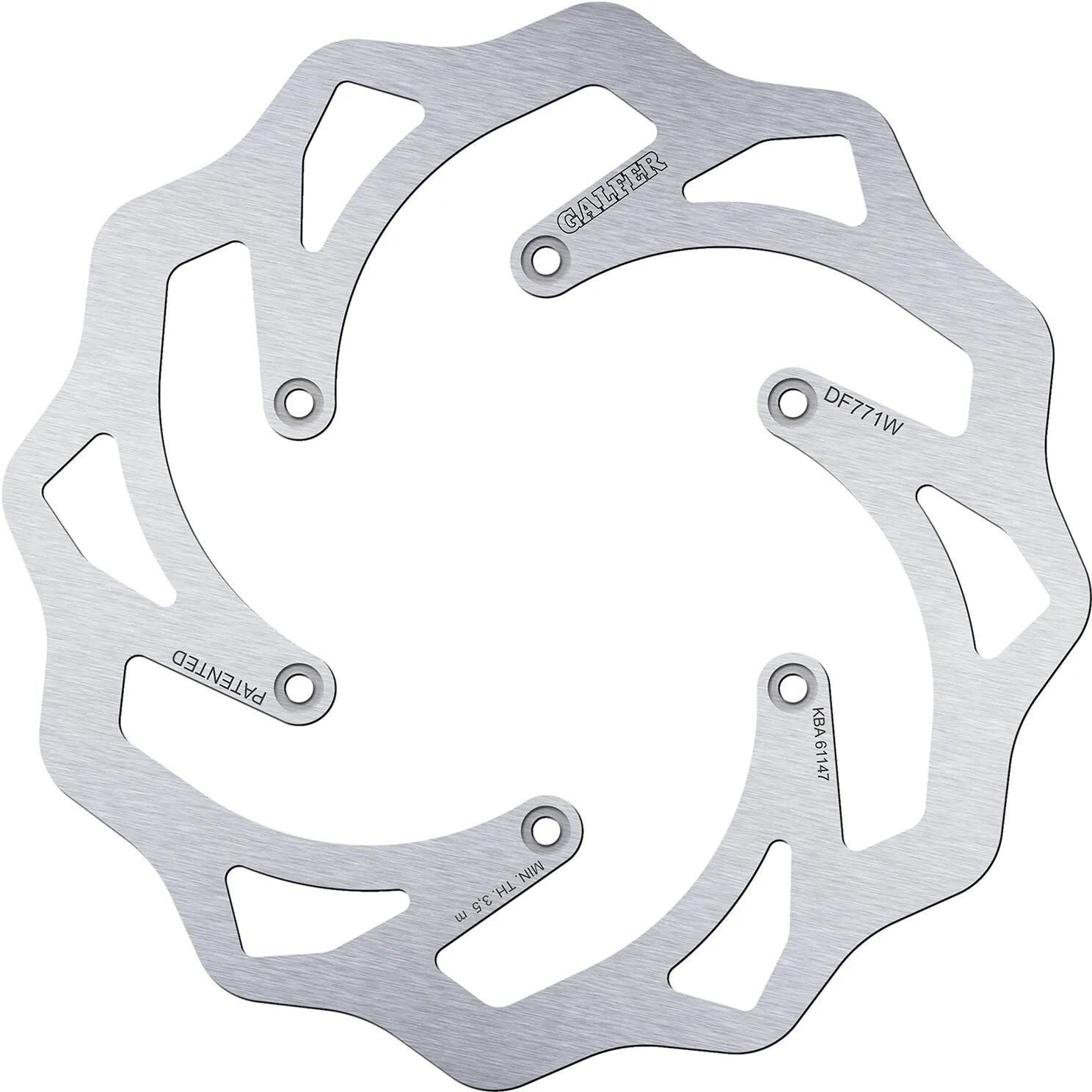 Galfer Wave-Bremsscheibe DF771 Rotor DF771 Typ W starr