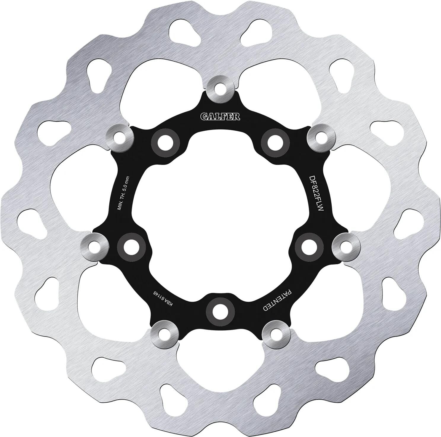 Galfer Golf Bremsscheibe DF822 Rotor DF822 Typ FLW schwimmend
