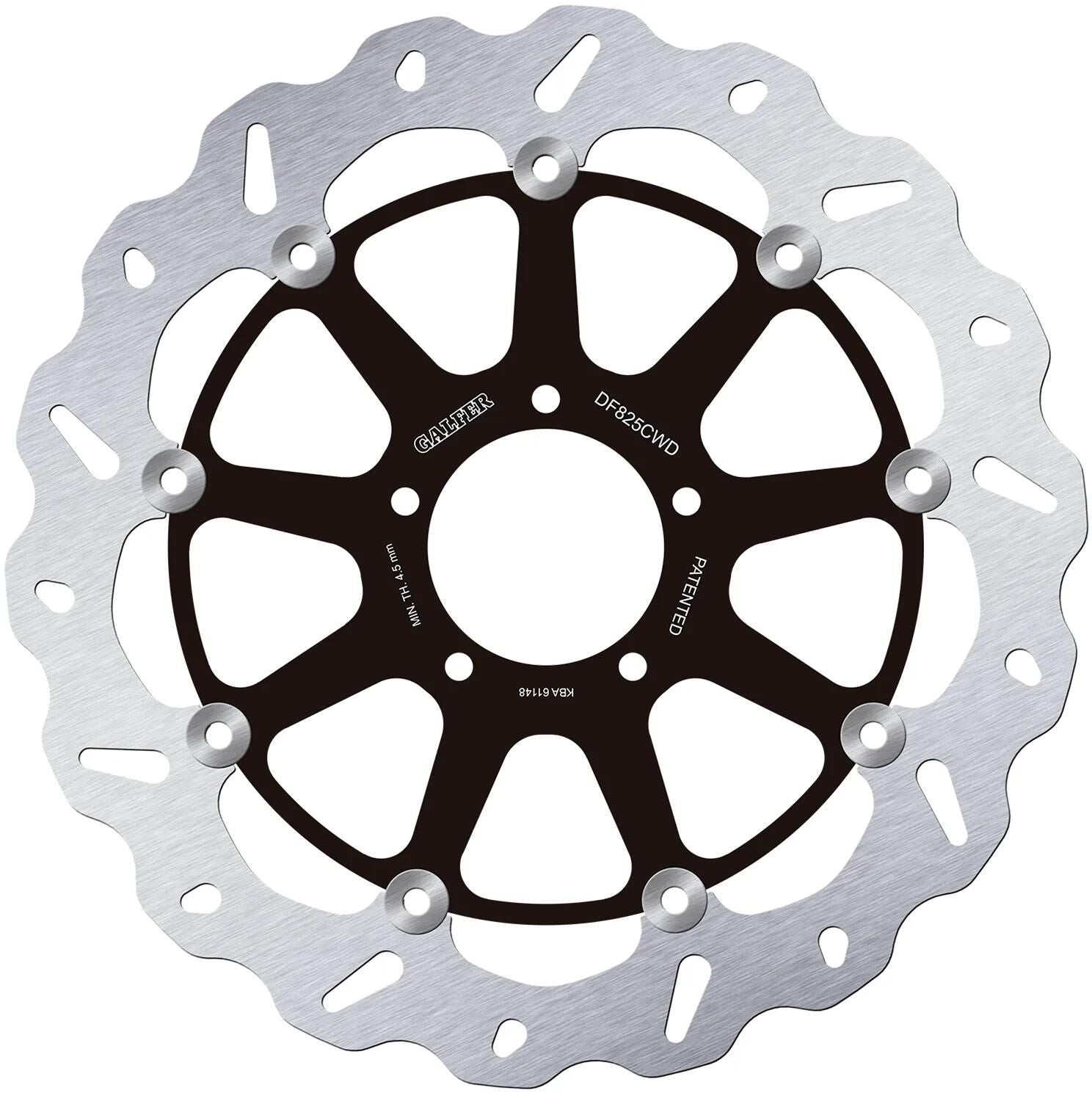 Galfer Golf Bremsscheibe DF825 Rotor DF825 Typ CW schwimmend rechts