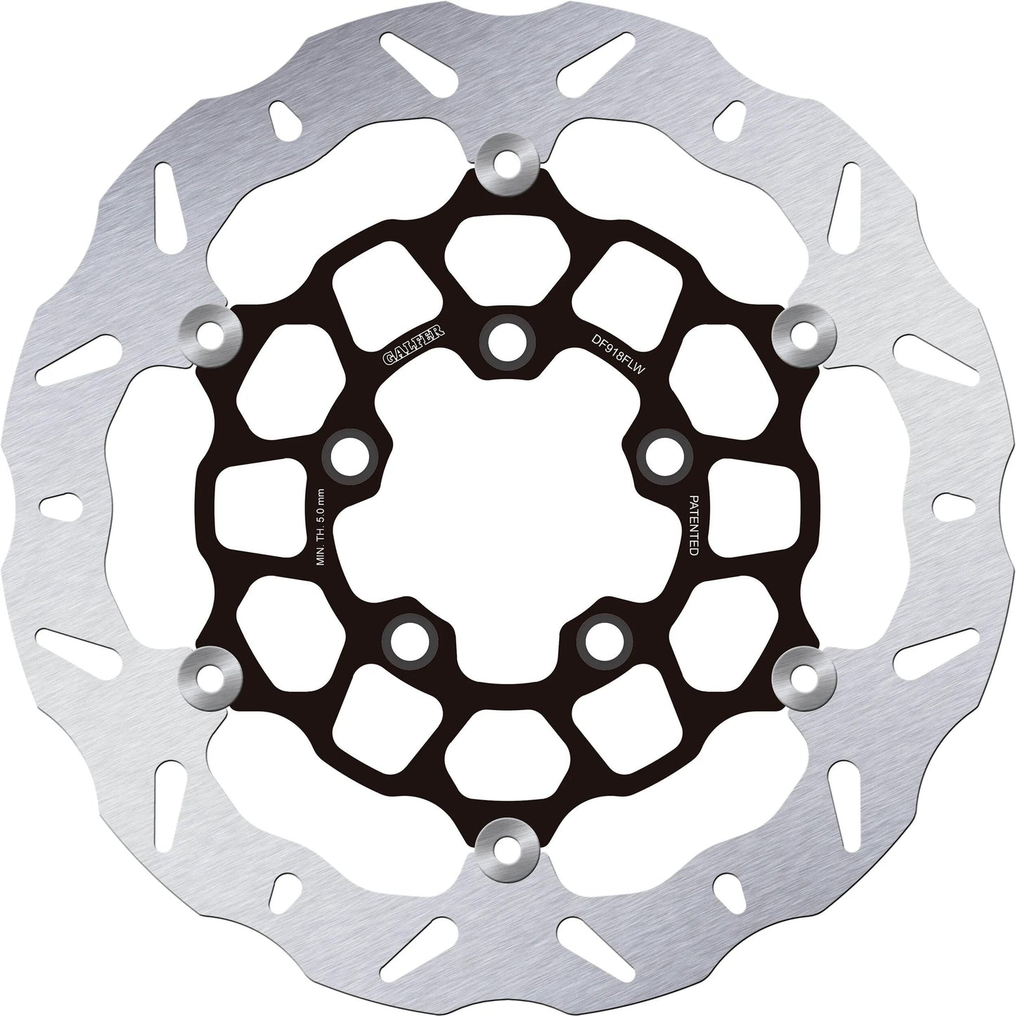 Galfer Wave-Bremsscheibe DF918 Rotor DF918 FLW schwimmender Stahlring