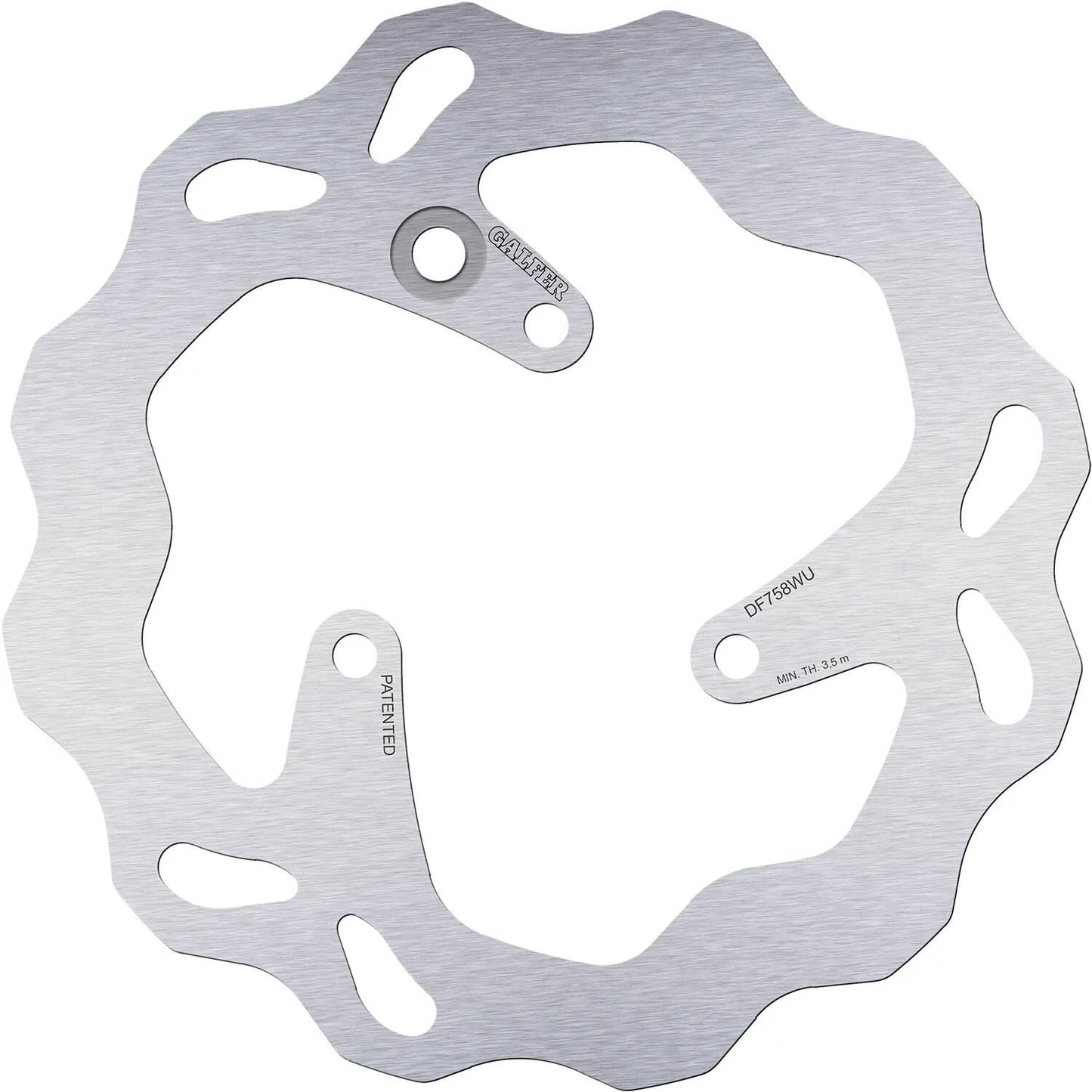 Galfer Bremsscheibe DF 758 Rotor DF758 Typ W starr