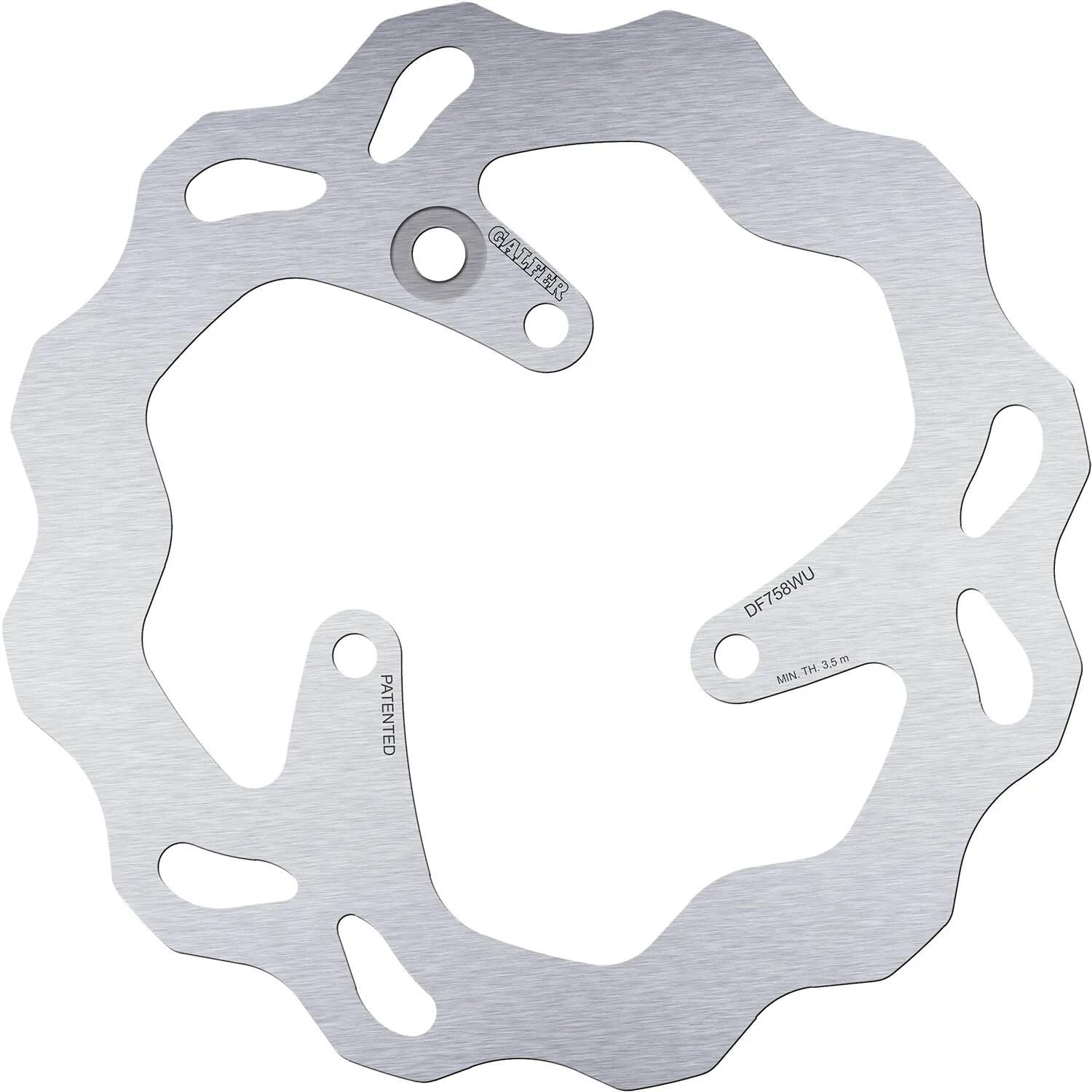 Galfer Bremsscheibe DF 758 Rotor DF758 Typ W starr