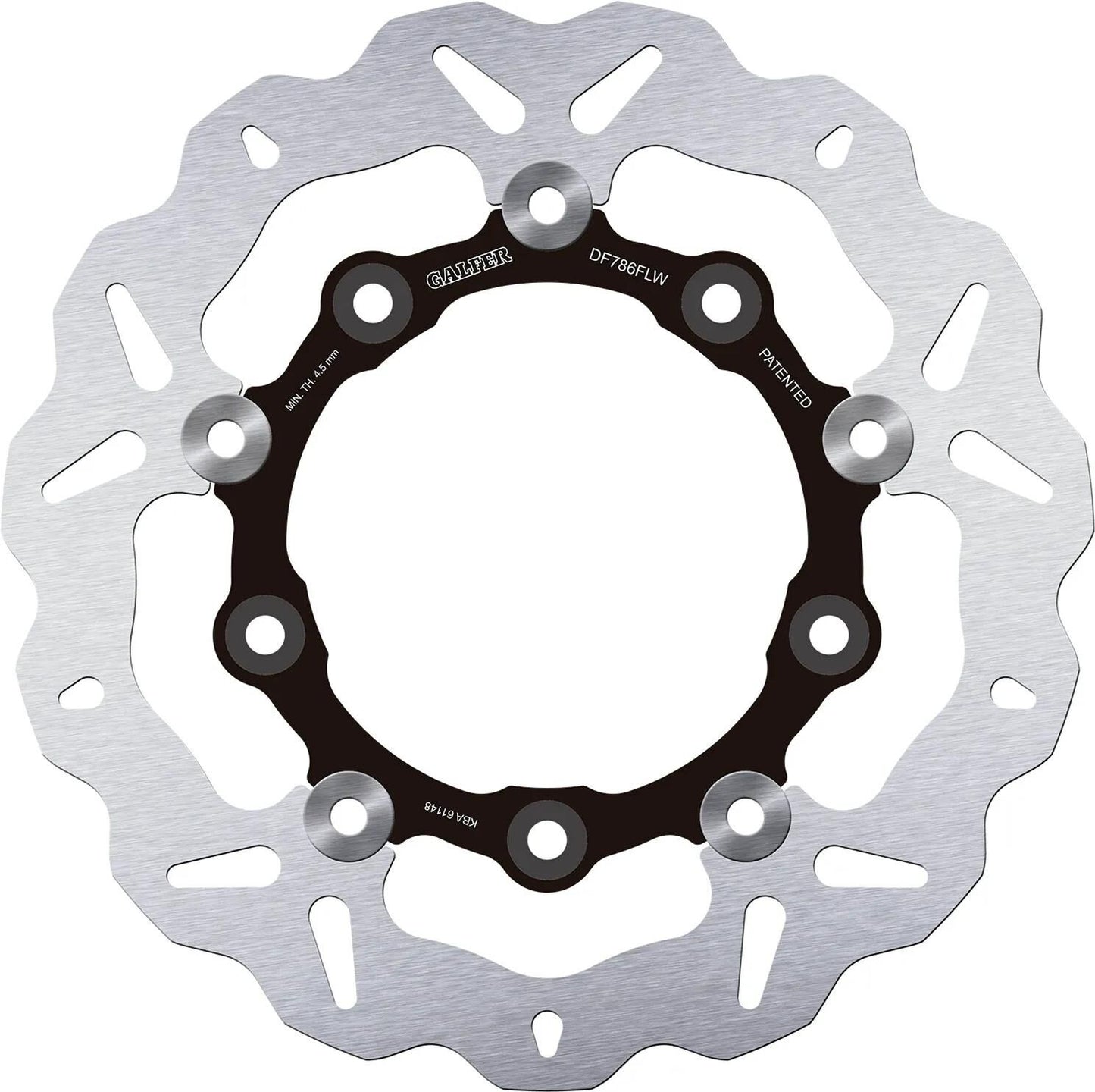 Galfer Golf Bremsscheibe DF786 Rotor DF786 Typ FLW schwimmend