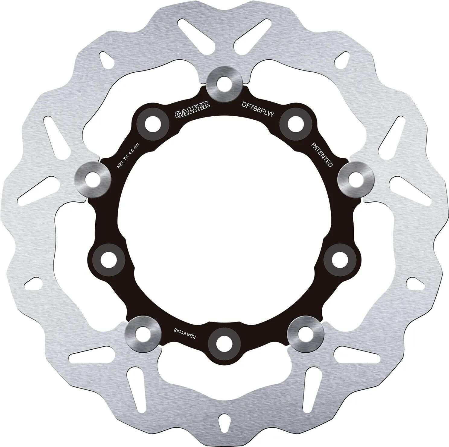 Galfer Golf Bremsscheibe DF786 Rotor DF786 Typ FLW schwimmend
