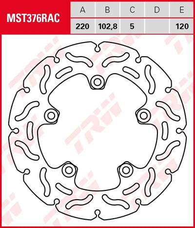 TRW -Rotor MST376RAC Starr