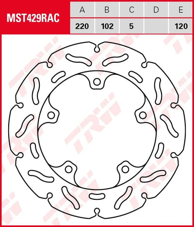 TRW -Rotor MST429rac starr