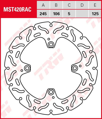 TRW -Rotor MST420RAC Starr