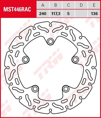 TRW -Rotor MST446RAC Starr