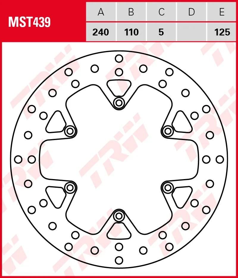TRW -Rotor MST439 starr