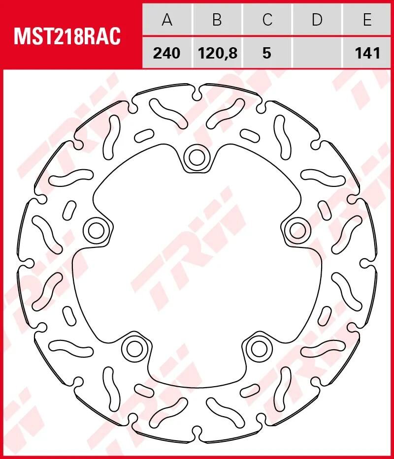 TRW -Rotor MST218rac starr