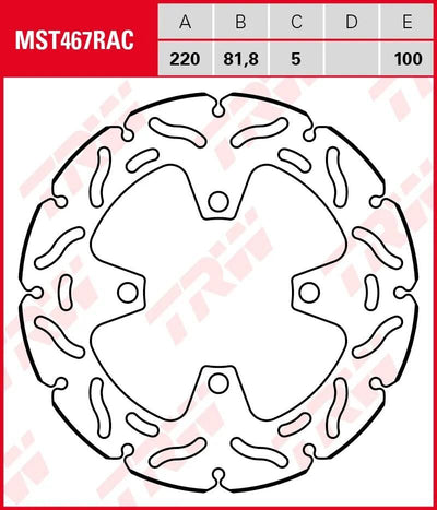 TRW -Rotor MST467RAC Starr