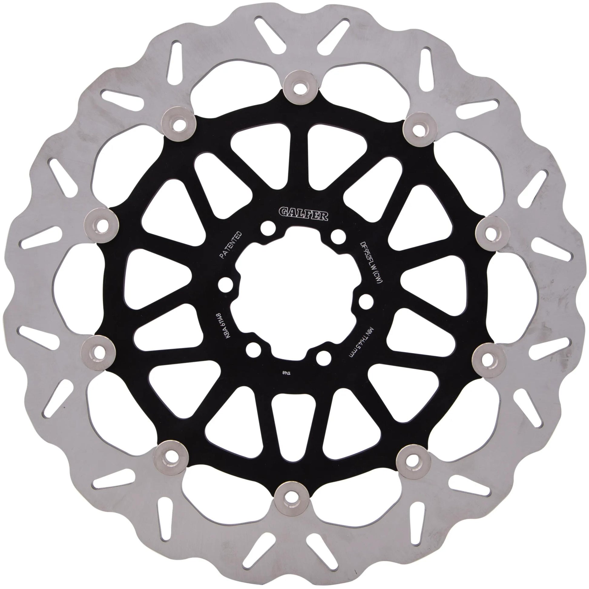 Galfer Golf Bremsscheibe DF952 Rotor DF952 Typ CW schwimmend