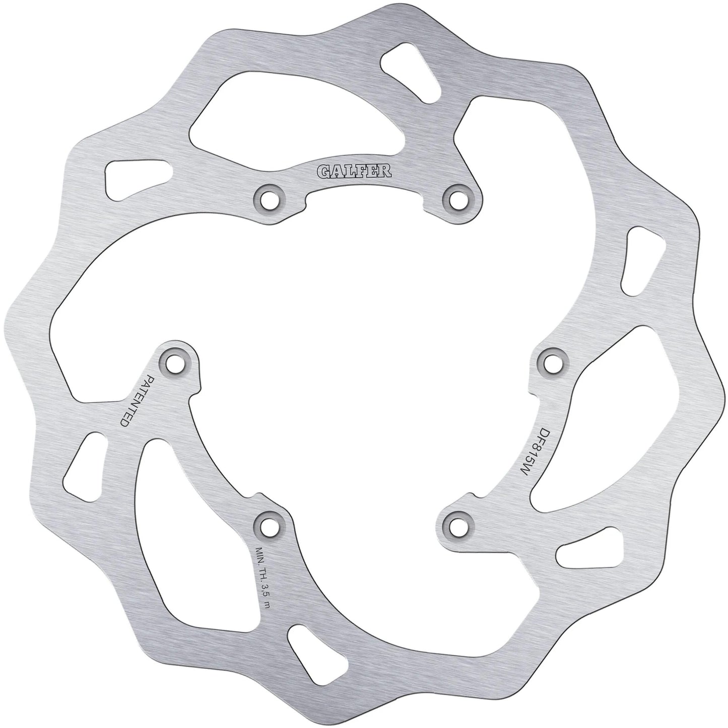 Galfer Bremsscheibe DF815 Rotor DF815 Typ W Offroad starr