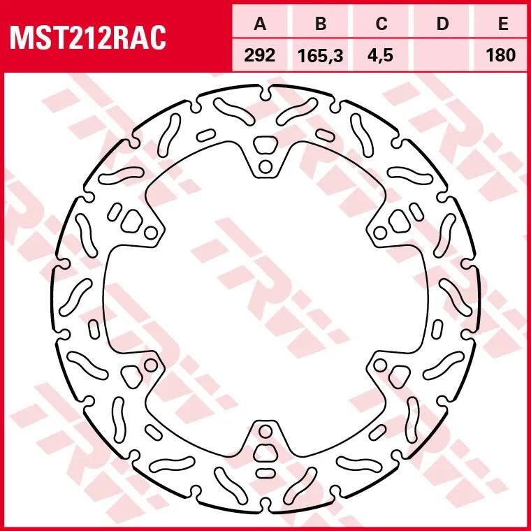TRW -Rotor MST212RAC Starr