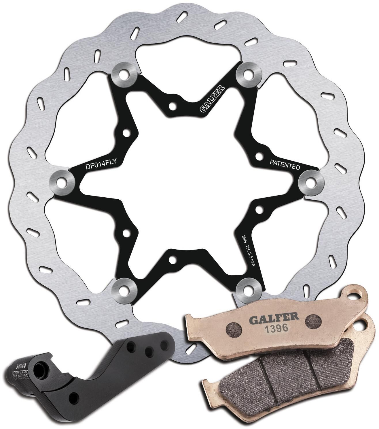 Galfer Oversize-Kit kg082 Oversize-Kit kg082 Typ WFS schwimmend