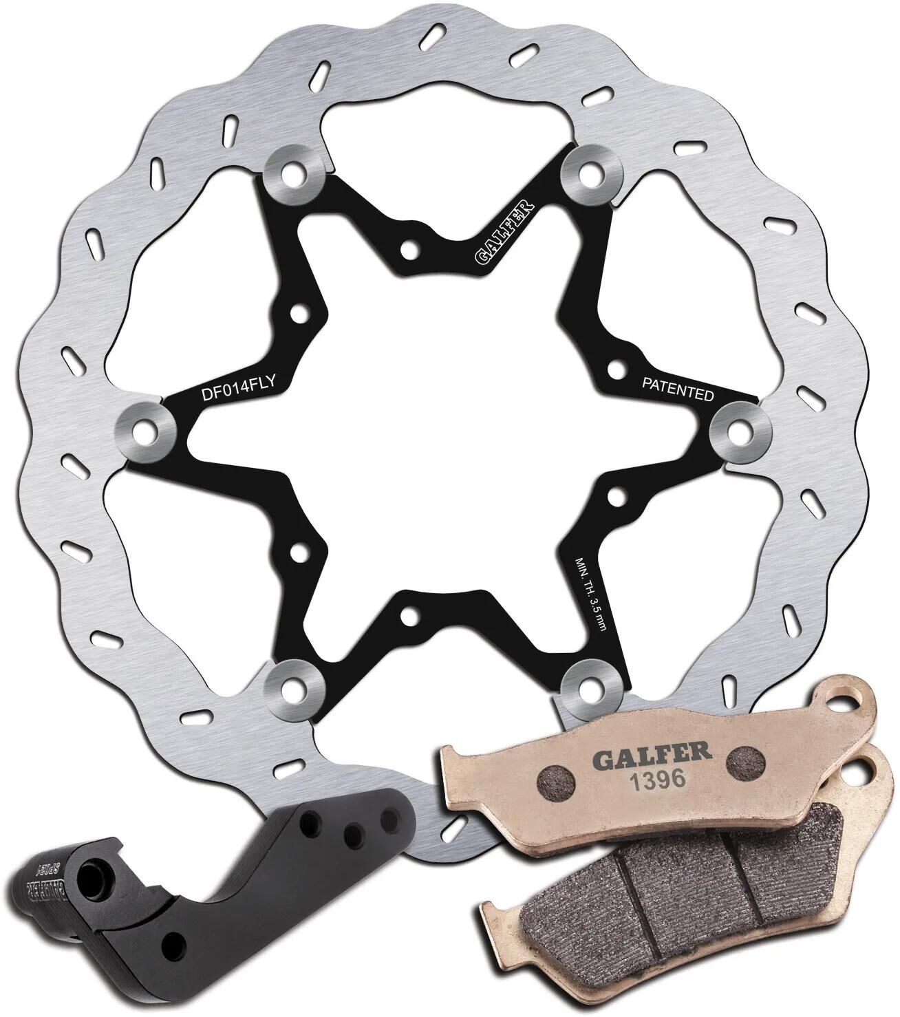 Galfer-Übergrößensatz kg606. Übergroßer Bausatz kg606 Typ WFS schwimmend