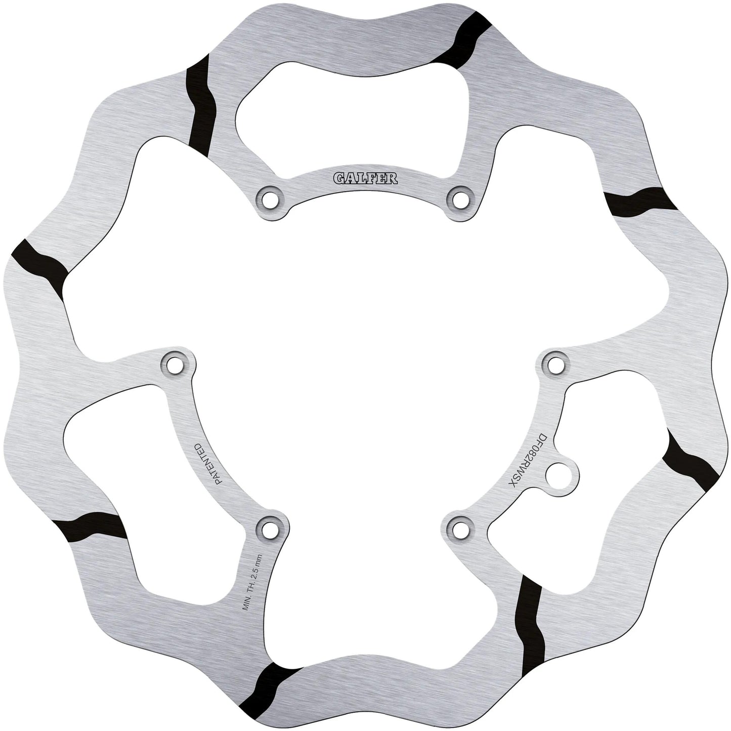 Galfer Bremsscheibe DF082 Wave Rotor DF082 RWSX Offr.Starre Gr.Overs.