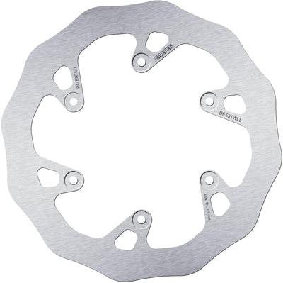 Galfer Golf Bremsscheibe DF531 Wave Rotor DF531 wird im Gelände starr und schlammig sein