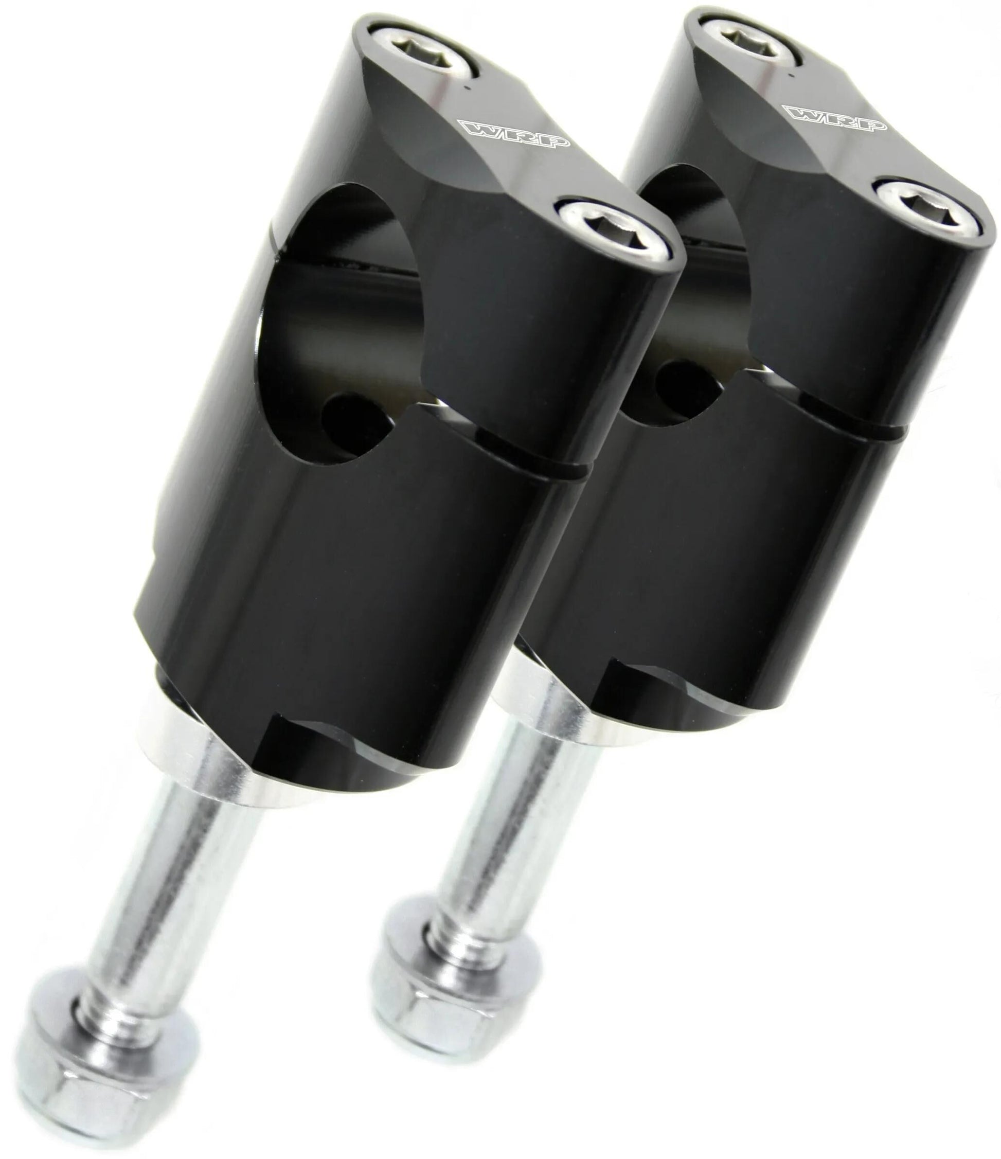WRP – Racing WRP Lenkerklemme Pro Klemmen Set Pro Klemmen mit Aluminium schwarz plus 10 mm