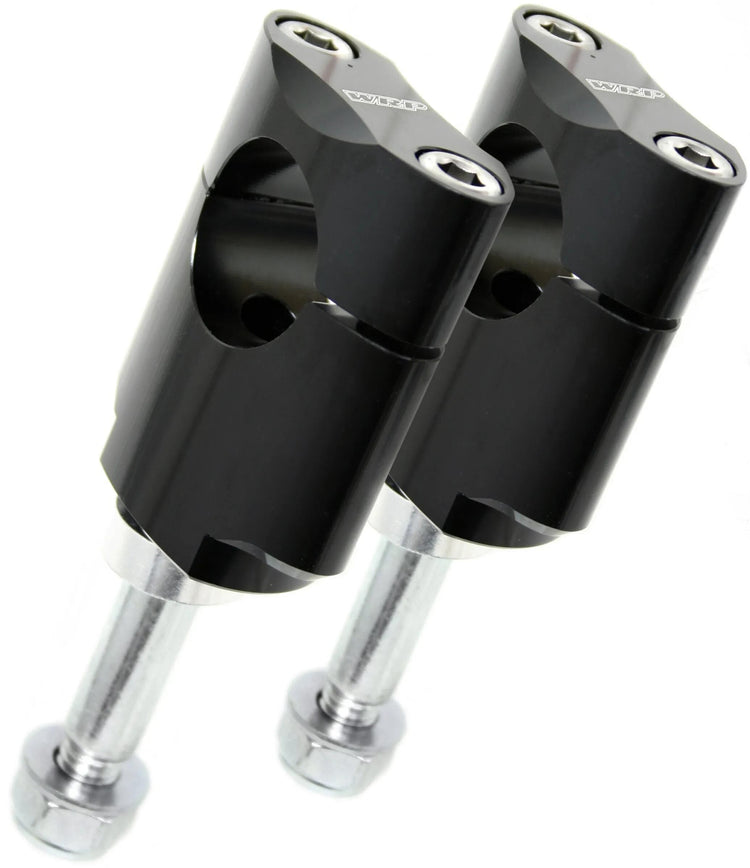 WRP – Racing WRP Lenkerklemme Pro Klemmen Set Pro Klemmen mit Aluminium schwarz plus 10 mm