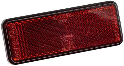Zieger -Kleberreflektor mit Thread 85x30 Rot