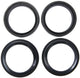 Alle Bälle Racing Fork Seal Set ABR 56-158 Inkl. Staubkappe