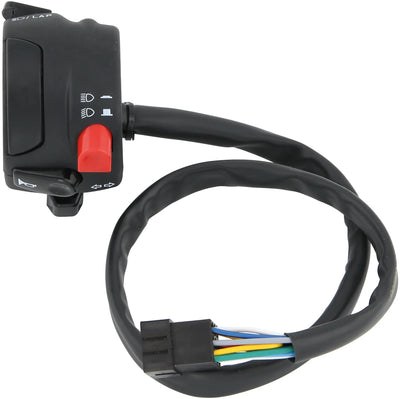 Domino Schalteinheit Lenkerschalthebel links Blinker, Hupen, links