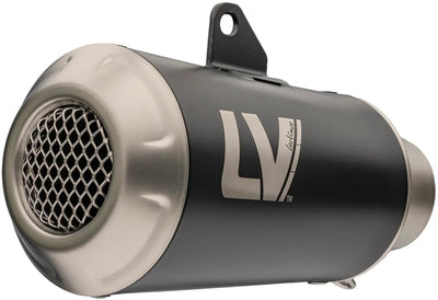 Leovince Schalldämpfer SBK LV-10 Black Edition Schalldämpfer Leo Slipon LV-10 SW-SI