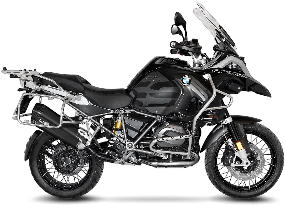 Leovince Schalldämpfer SBK LV-12 Black Edition Schalldämpfer Leo Slipon LV-12 SW