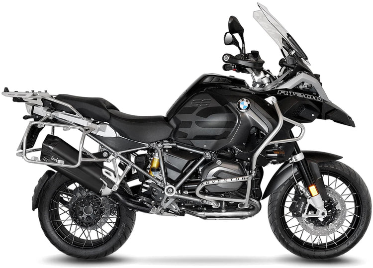 Leovince Schalldämpfer SBK LV-12 Black Edition Schalldämpfer Leo Slipon LV-12 SW