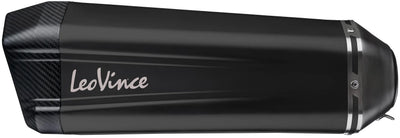Leovince Schalldämpfer SBK LV-12 Black Edition Schalldämpfer Leo Slipon LV-12 SW