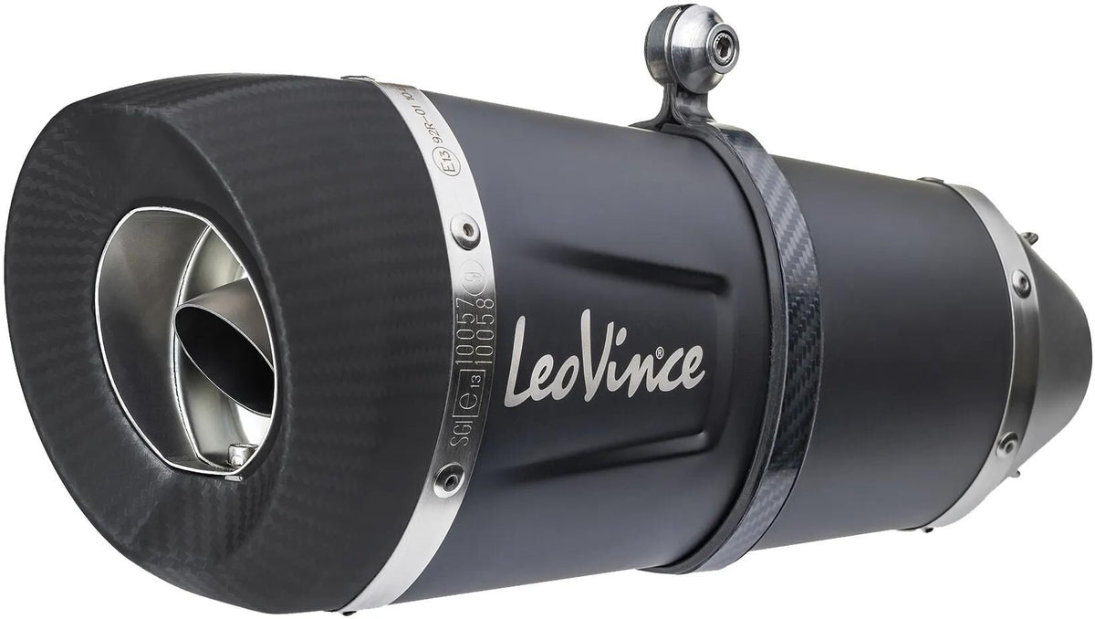 Leovince Schalldämpfer SBK Factory S Black Edition Schalld Leo Slipon Fact.S SW