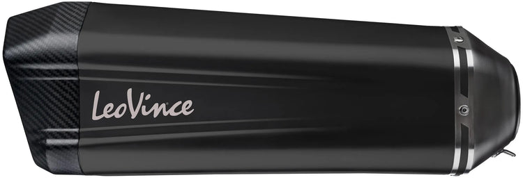 Leovince Schalldämpfer SBK LV-12 Black Edition Schalldämpfer Leo Slipon LV-12 SW