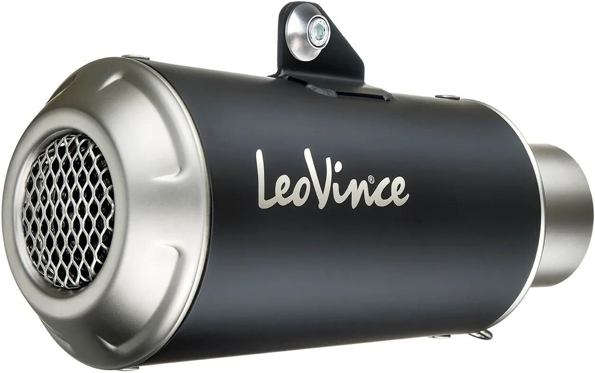 Leovince Schalldämpfer SBK LV-10 Black Edition Schalldämpfer Leo Slipon LV-10 SW-SI