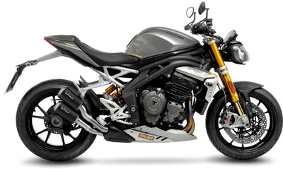 Leovince Schalldämpfer SBK LV-10 Black Edition Schalldämpfer Leo Slipon LV-10 SW-SI