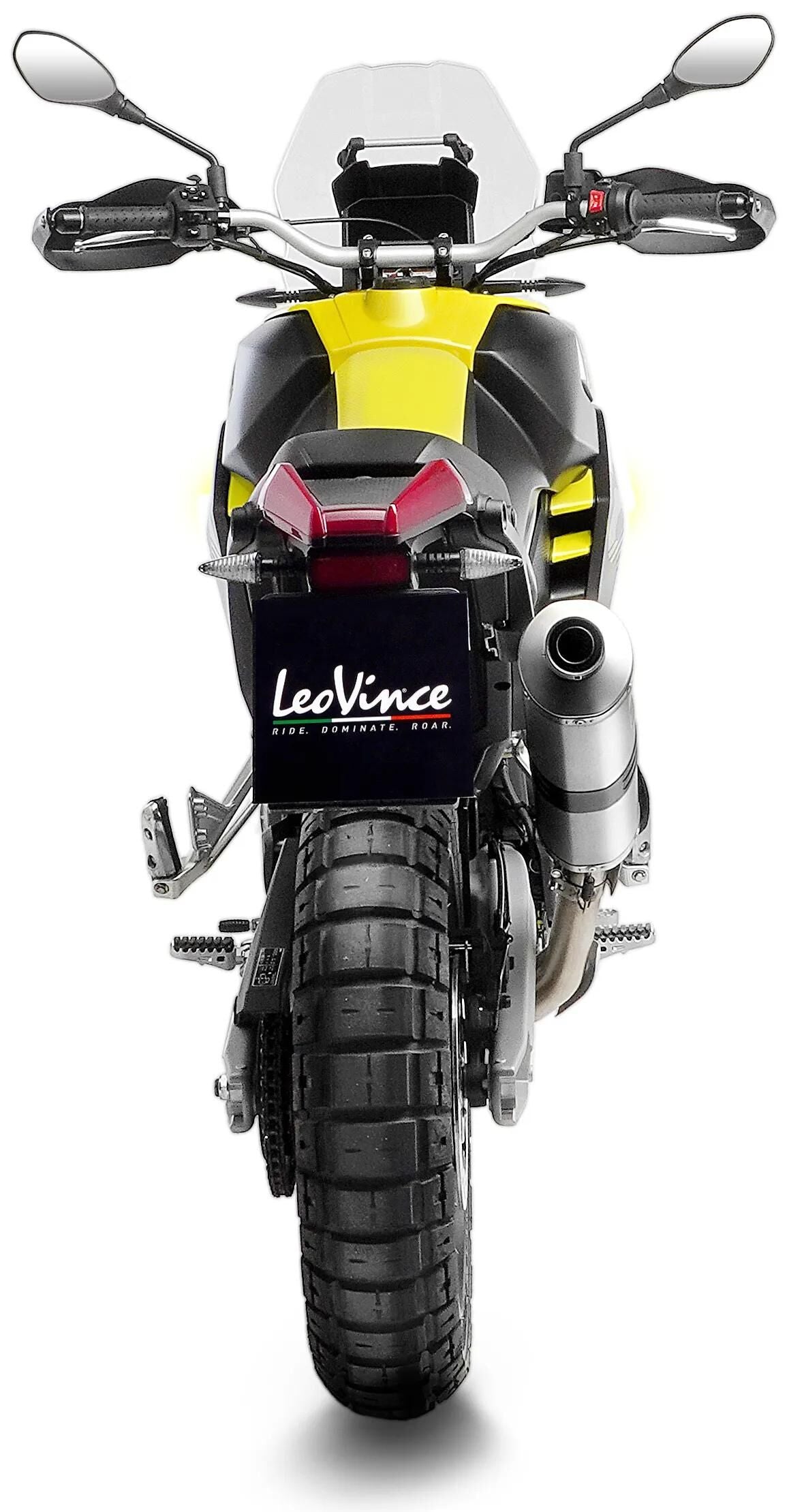 Leovince Schalldämpfer SBK LV One EVO II Schalldämpfer Leo Slipon LV One Inox