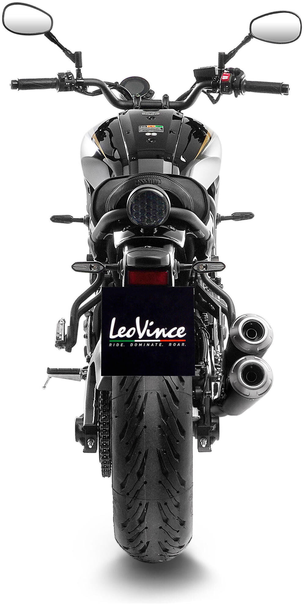 Leovince Schalldämpfer SBK GP Duals Schalld Leo Compl GP Duals SW
