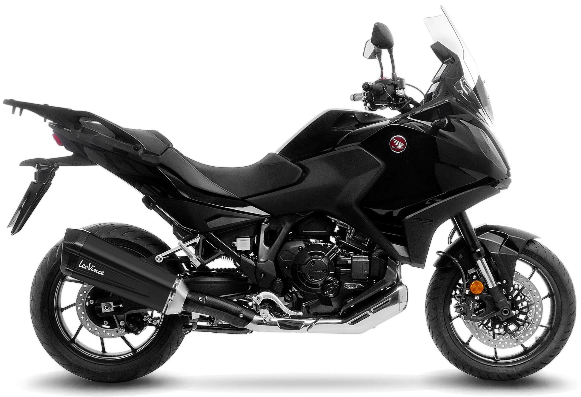 Leovince Schalldämpfer SBK LV-12 Black Edition Schalldämpfer Leo Slipon LV-12 SW