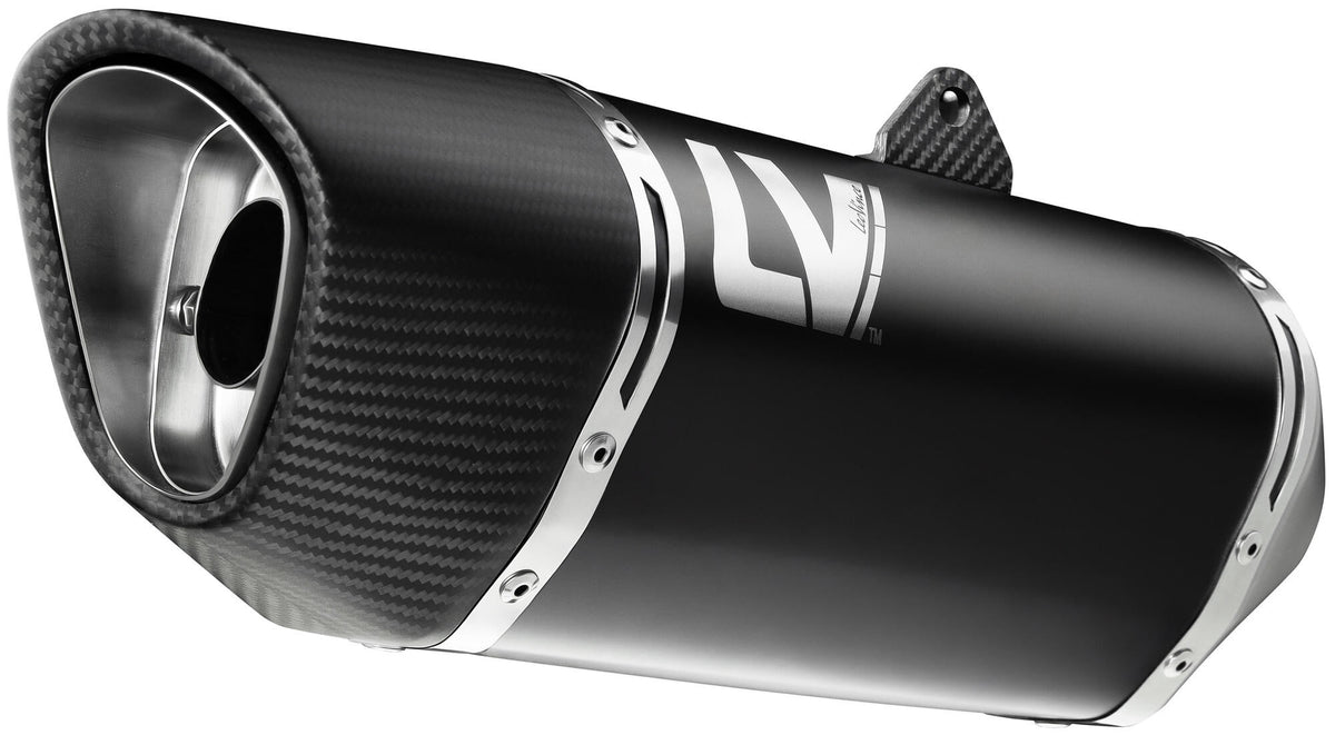 Leovince Schalldämpfer SBK LV-14 R Black Edition Schalldämpfer Leo Slipon LV-14 R SW