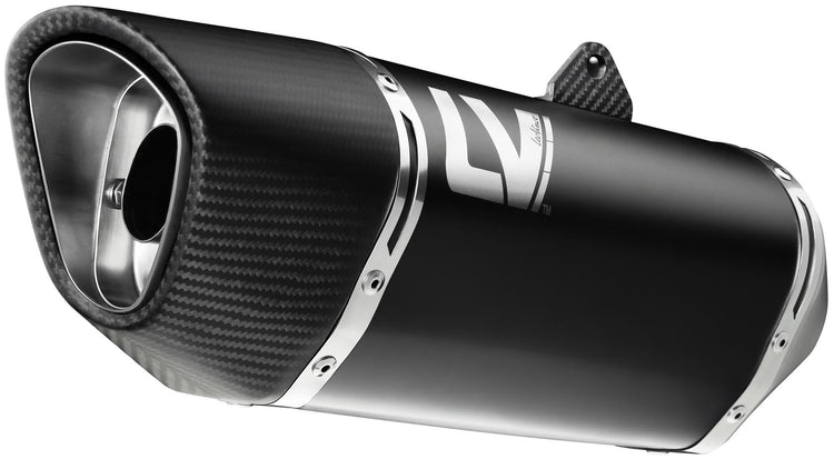 Leovince Schalldämpfer SBK LV-14 R Black Edition Schalldämpfer Leo Slipon LV-14 R SW