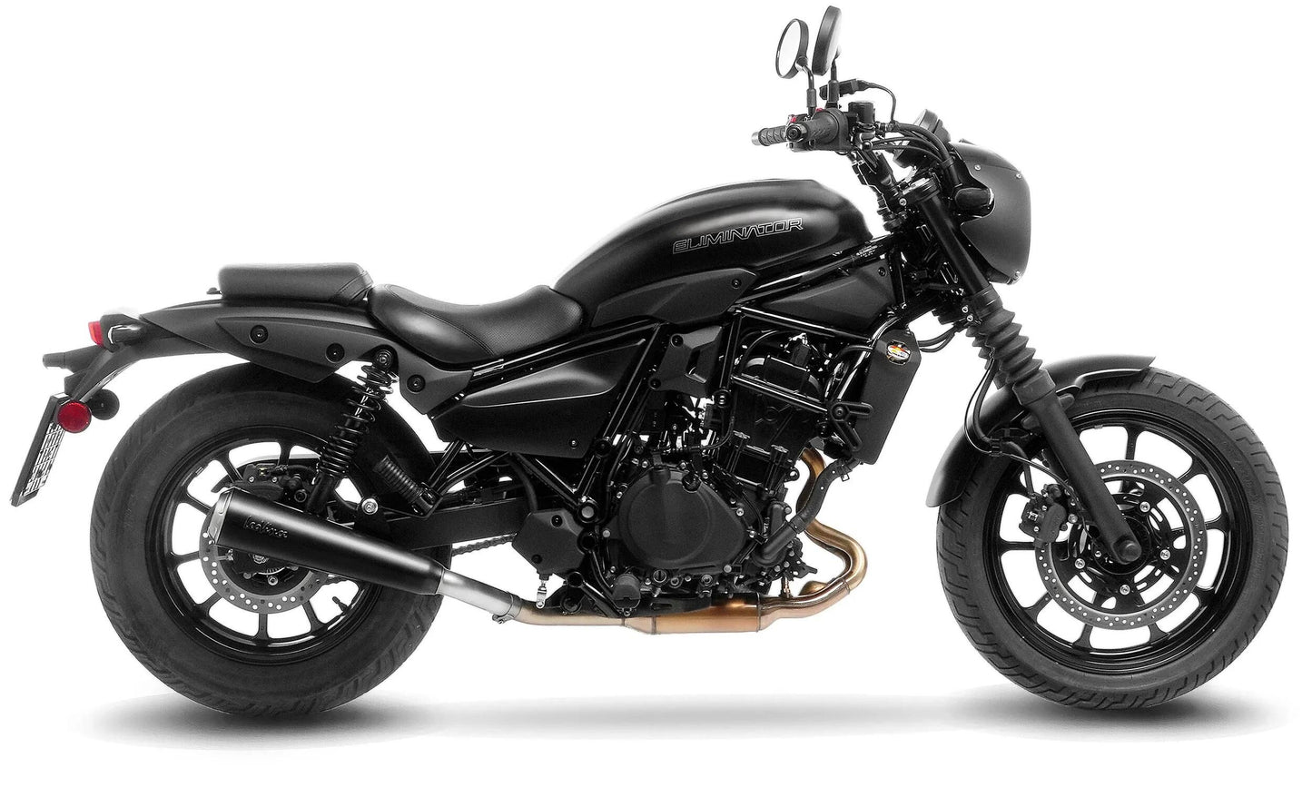 Leovince Schalldämpfer SBK Classic Racer Black Edition Schalld Leo Slipon Cla Racer SW