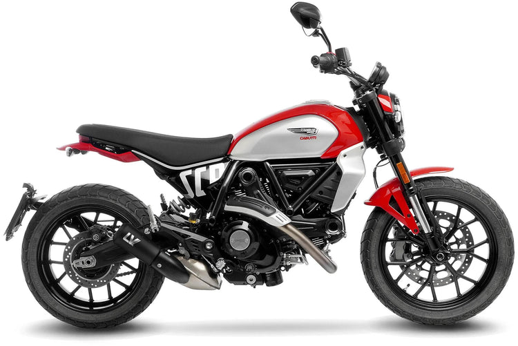 Leovince Schalldämpfer SBK LV-10 vollschwarz Schalldämpfer Leo Slipon LV-10 SW