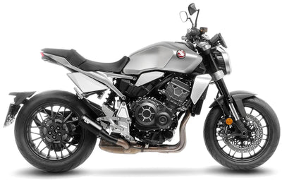 Leovince Schalldämpfer SBK LV Corsa S Full Black Edition Schalld Leo Slipon LV Corsa S SW